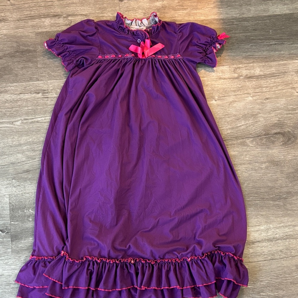 Purple Only Little Once Clara Gown